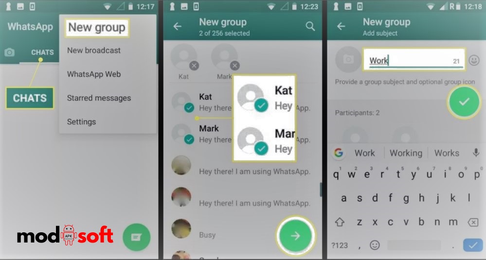 How to Create a WhatsApp Group on Android