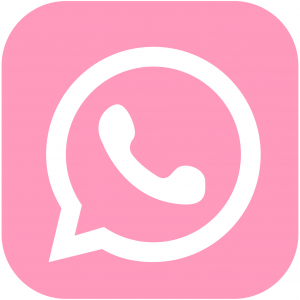 Pink Whatsapp Icon